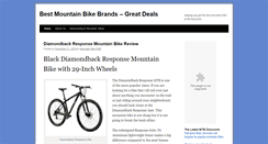 Desktop Screenshot of best-mountainbikebrands.com